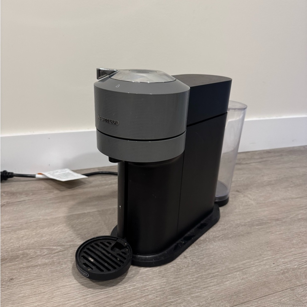 Nespresso Black and Gray Capsule Espresso Machine